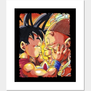 SON GOHAN GRANDFATHER MERCH VTG Posters and Art